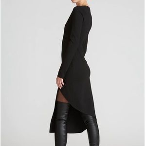 Halston Womens  Alexia Knit Dress, Black